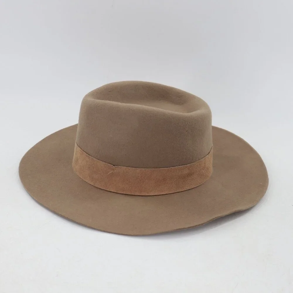 Wyeth Logan Rancher Wool Hat Unisex O/S Classic Fall Distinguished Winter Staple